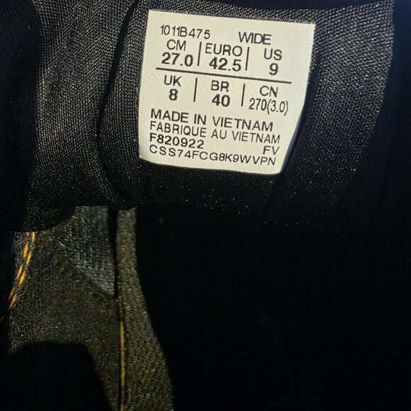 Mens Size 9 - ASICS GT 2000 11 WIDE Black Running Athletic Sneakers Trainers - Picture 10 of 10